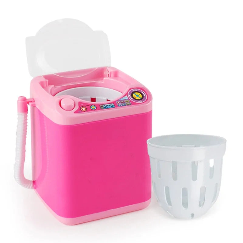 Mini Beauty Blender Washing Machine: Electric Cosmetic Tool Cleaner